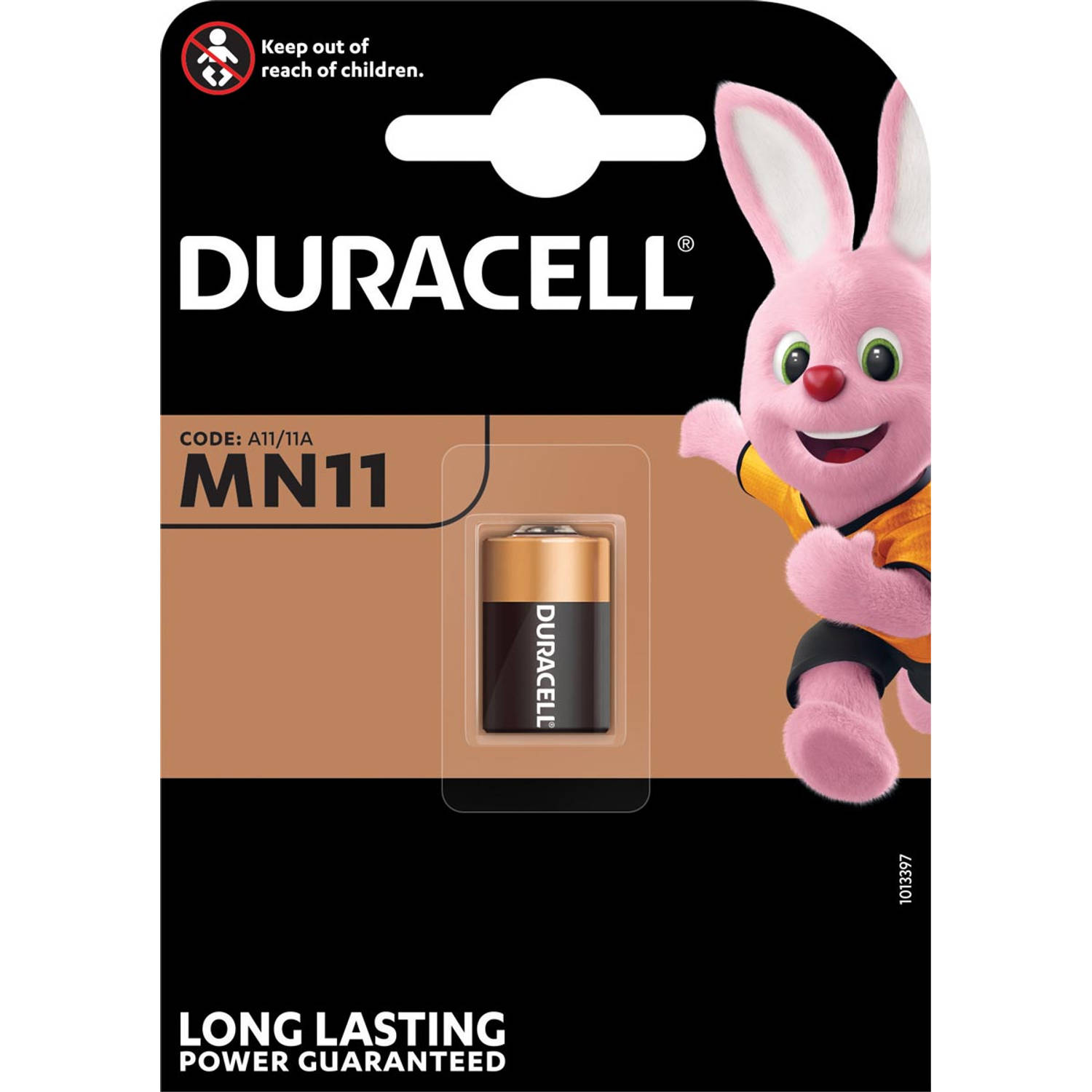 Duracell Batterij Specialty Mn11, Op Blister 10 Stuks