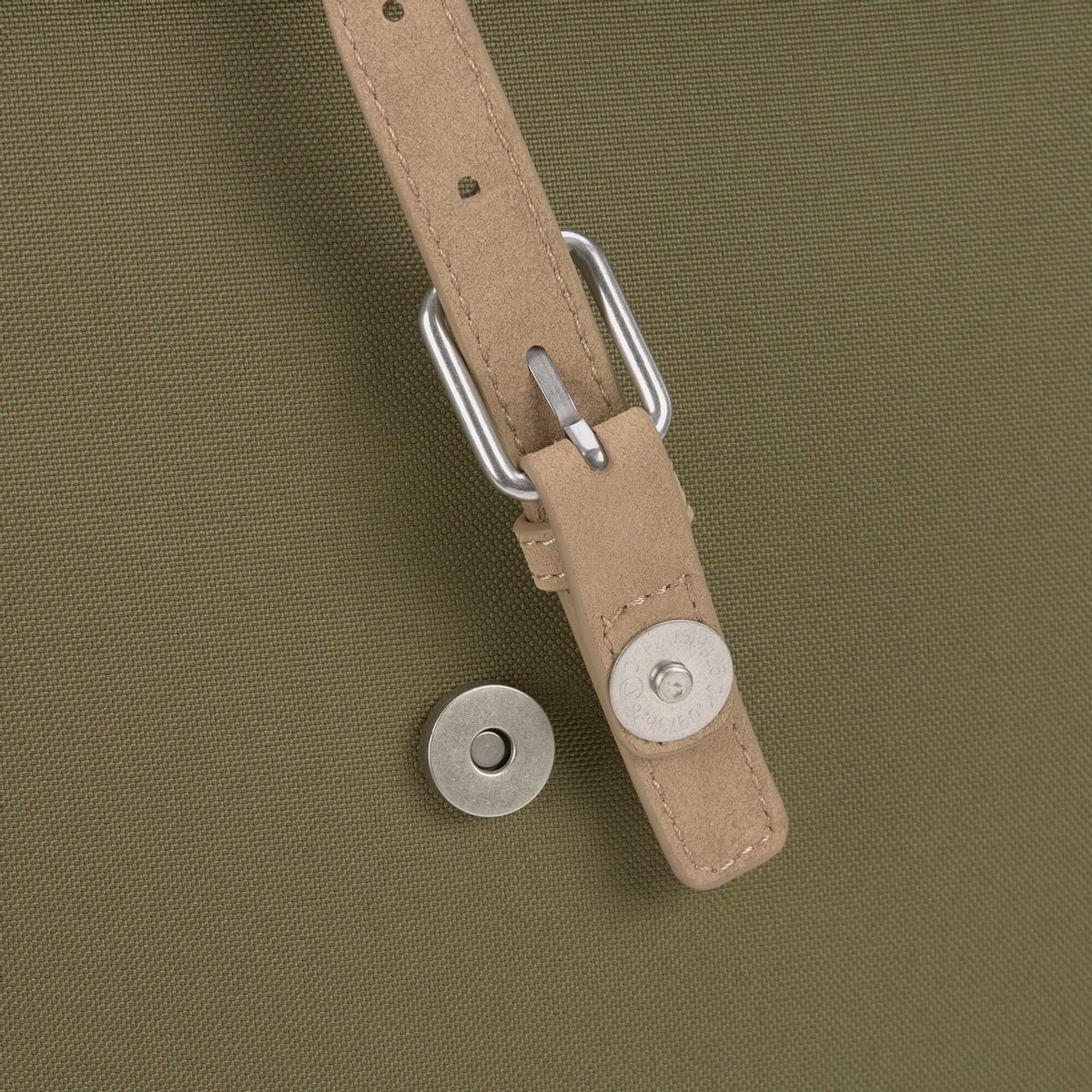 Länssig Luiertas Rolltop Backpack Incl. Verschoningsmatje - Olive