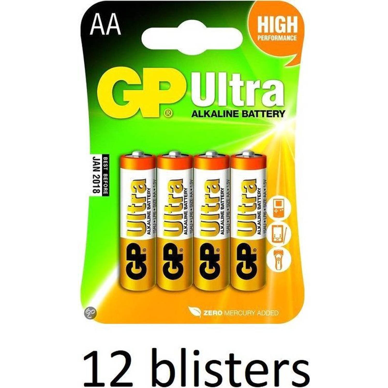 GP Super Alkaline Mignon - 48 Stuks