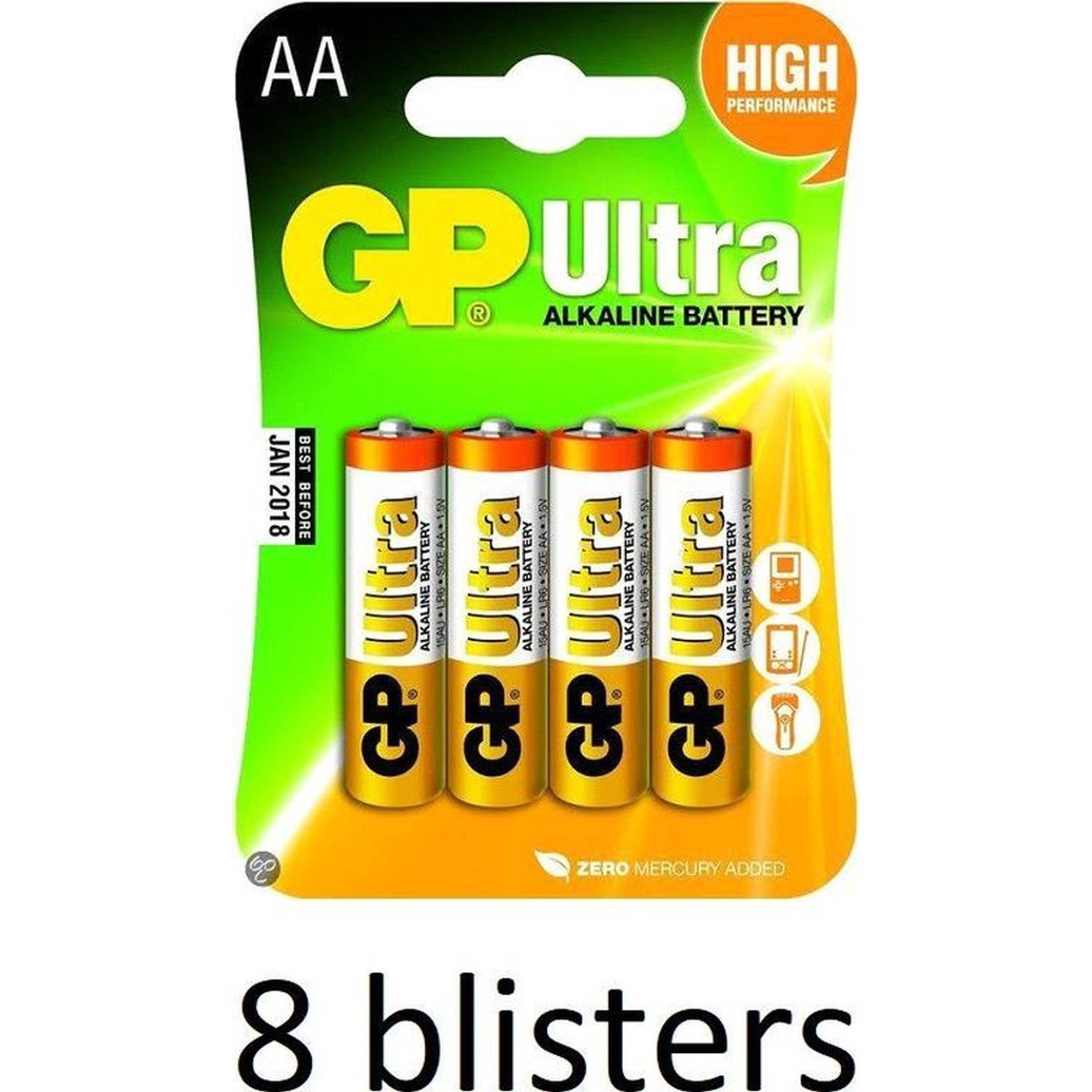 GP Super Alkaline Mignon - 32 Stuks