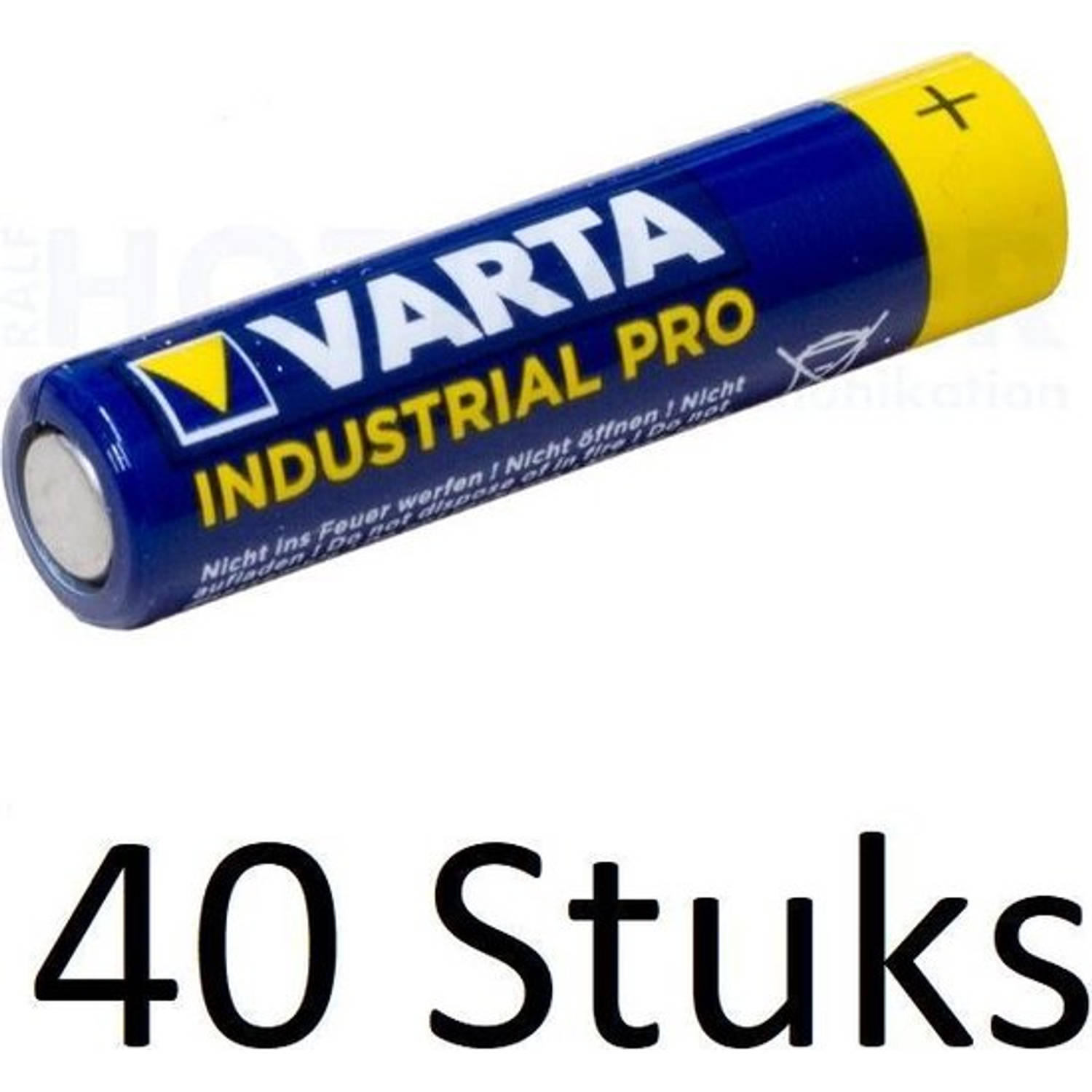 Varta 40 Stuks Industrial Pro Aa (Bulk Verpakking)