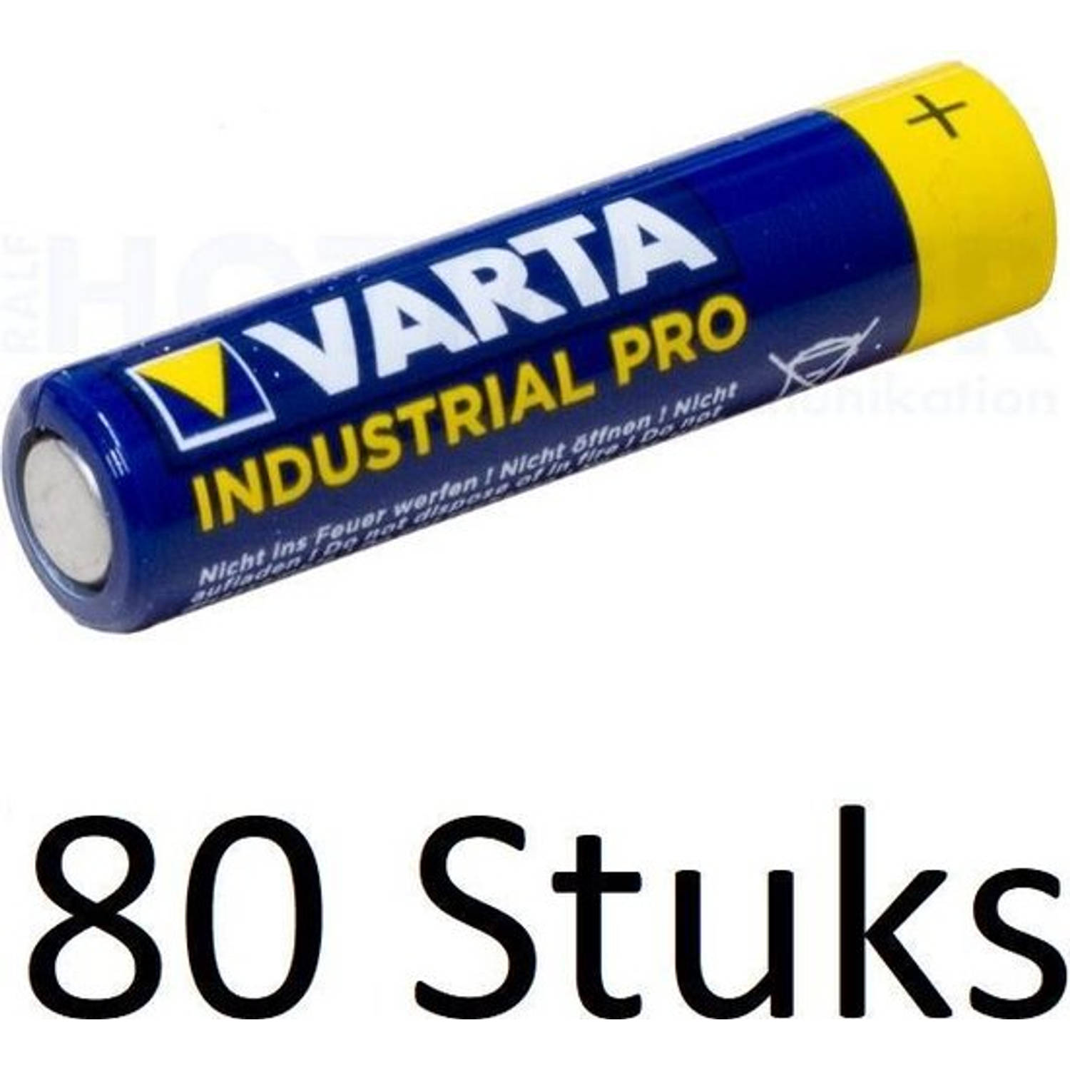 Varta 80 Stuks Industrial Pro Aa (Bulk Verpakking)