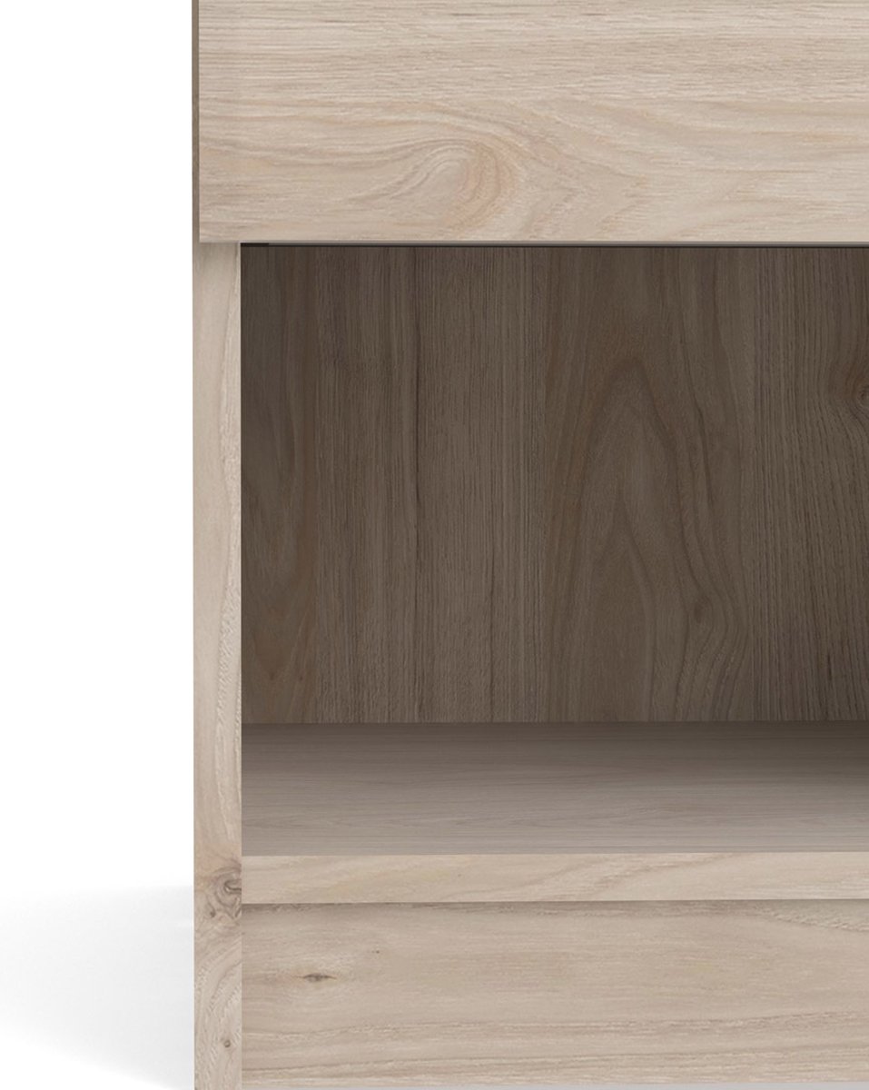Nada Nachtkastje 1 Lade Hickory Decor. - Bruin