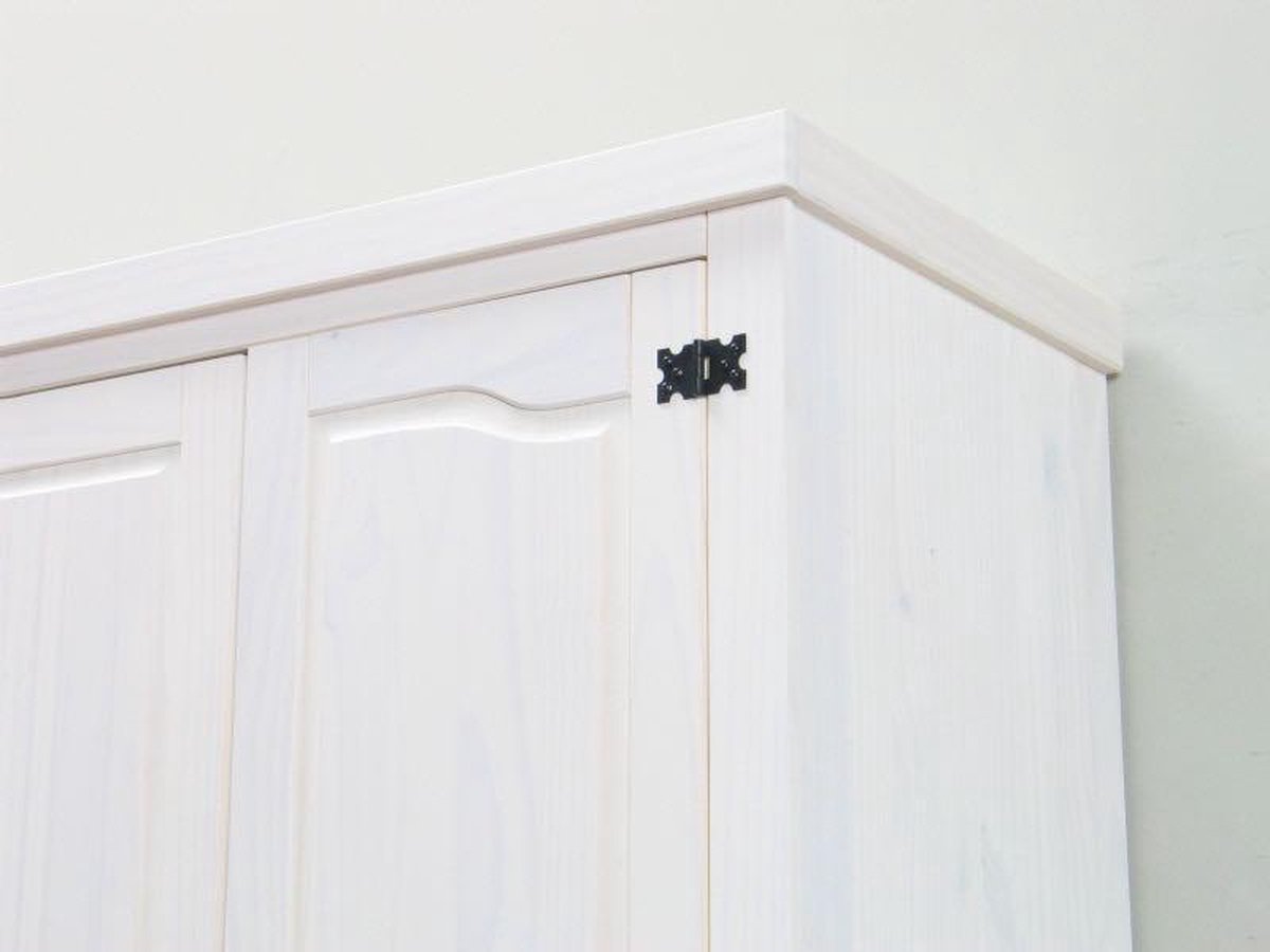 5-deurs Kledingkast Wit New Mexico.