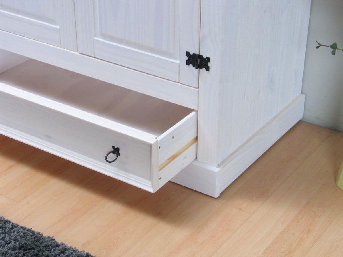 5-deurs Kledingkast Wit New Mexico.