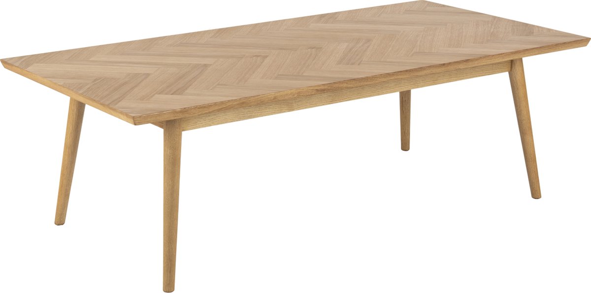 Dorn Salontafel Visgraat Eiken Decor. - Bruin