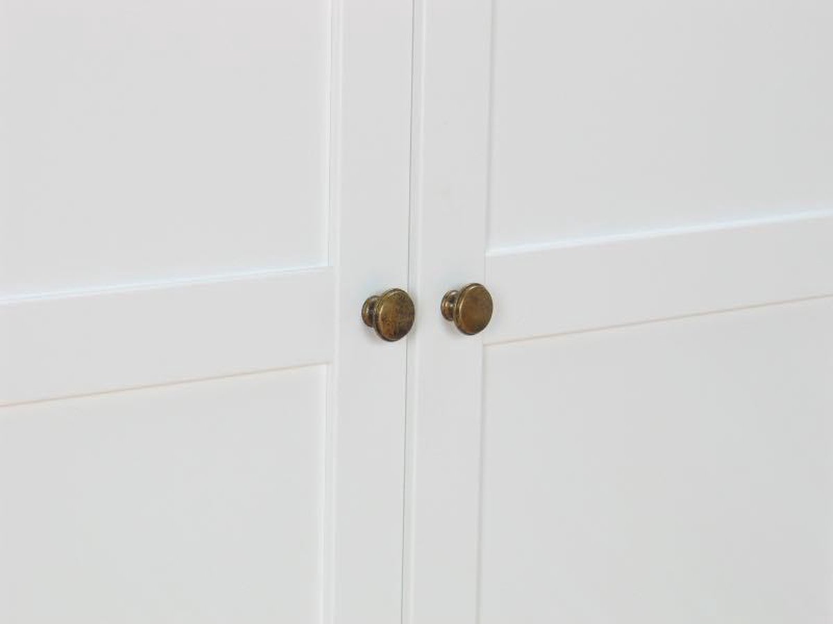 Kledingkast Wit 2deurs Venetië.