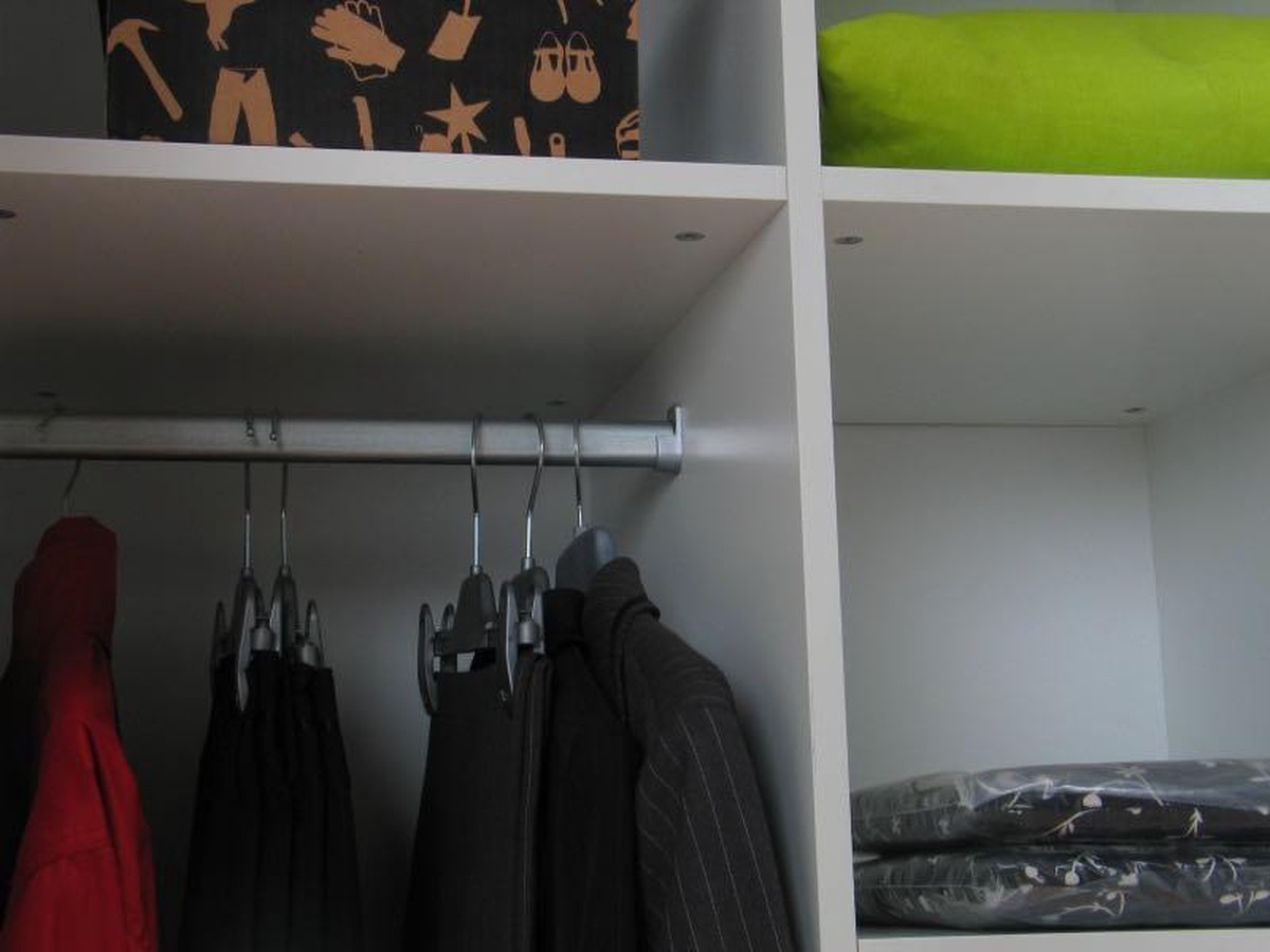 Kledingkast Wit 2deurs Venetië.