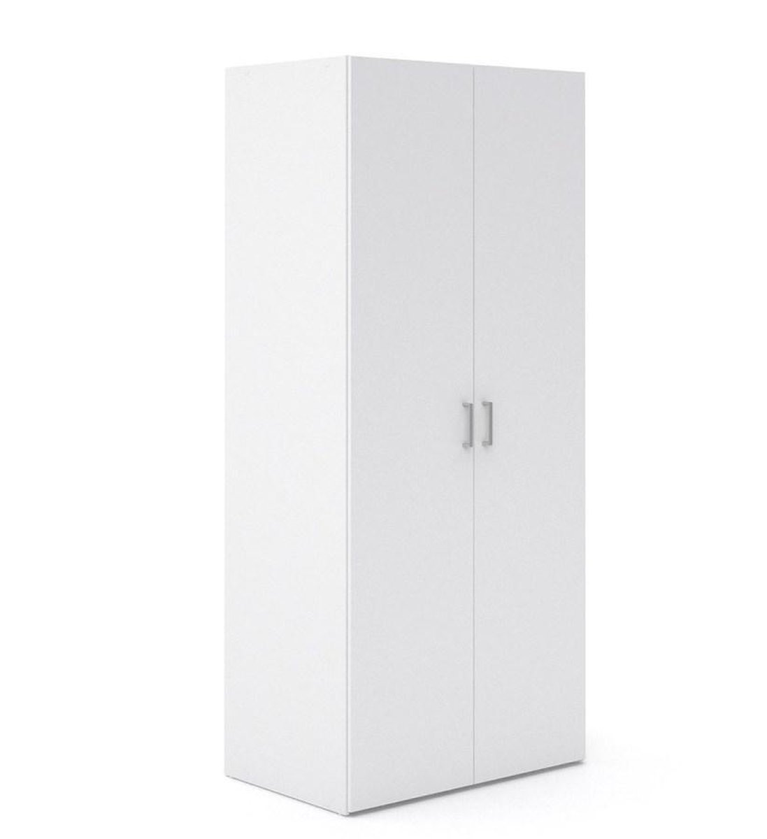 Spell Kledingkast B 2 Deuren Wit.