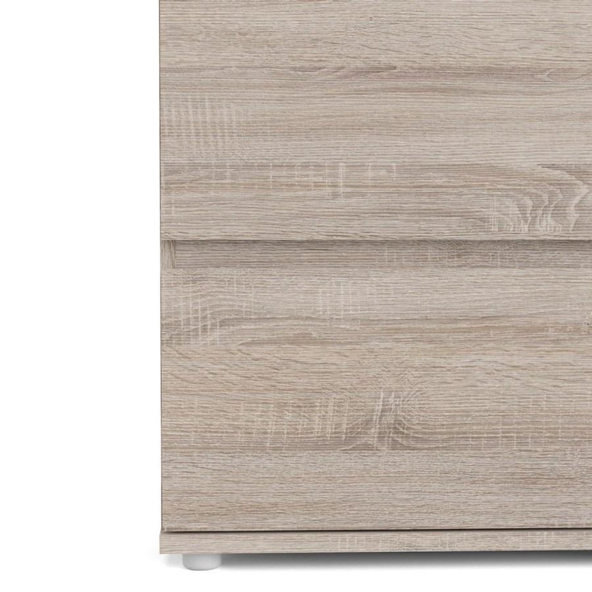 Nora Kommode 6 Lades Truffelkleurig. - Beige