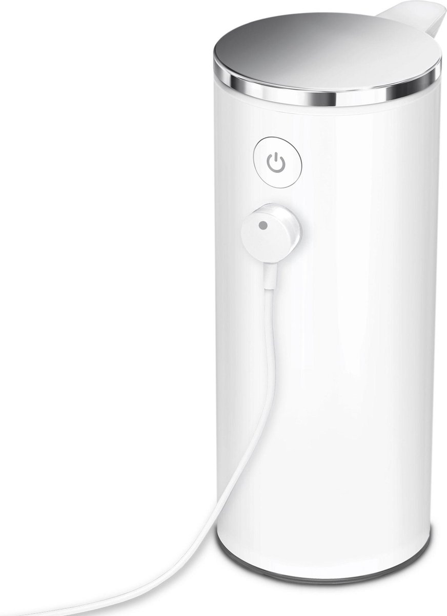 Simplehuman Sensor Zeepdispenser, Oplaadbaar, 266 Ml, Wit -