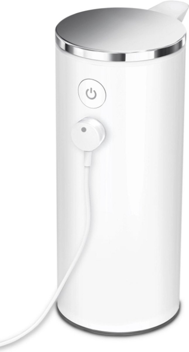 Simplehuman Sensor Zeepdispenser, Oplaadbaar, 266 Ml, Wit -