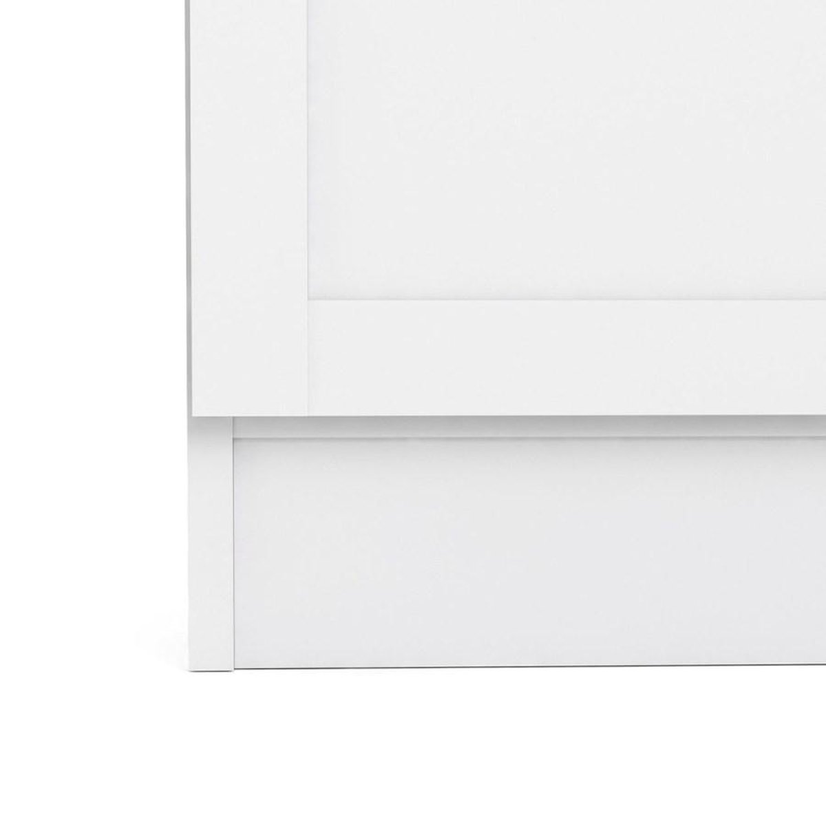 Base Wandkast 1 Plank En 2 Deuren Wit.