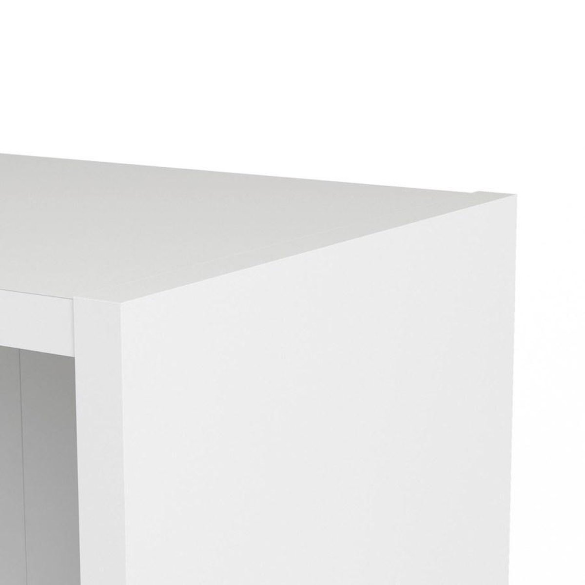 Base Wandkast 1 Plank En 2 Deuren Wit.