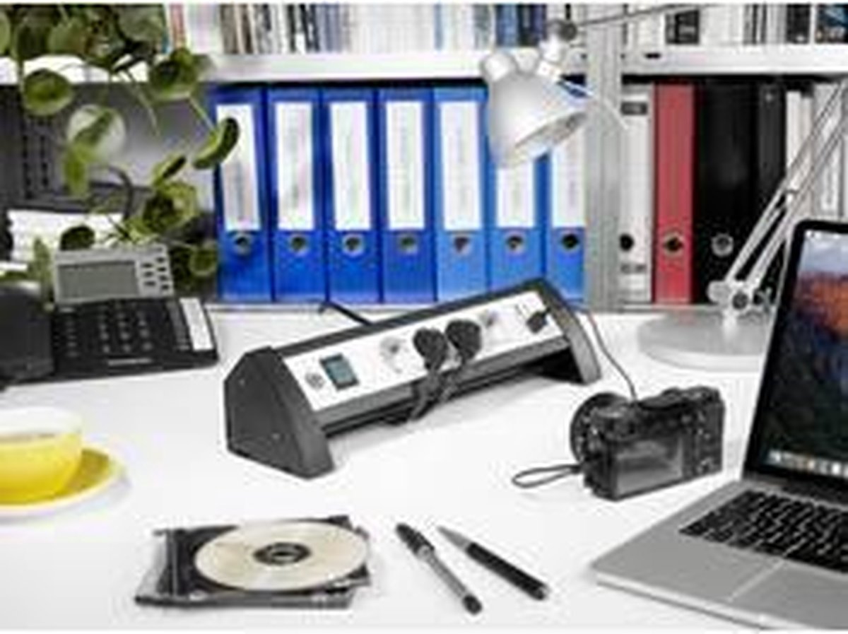 Brennenstuhl 1156250534 Stekkerdoos met schakelaar 4-voudig Randaarde stekker 1 stuk(s)