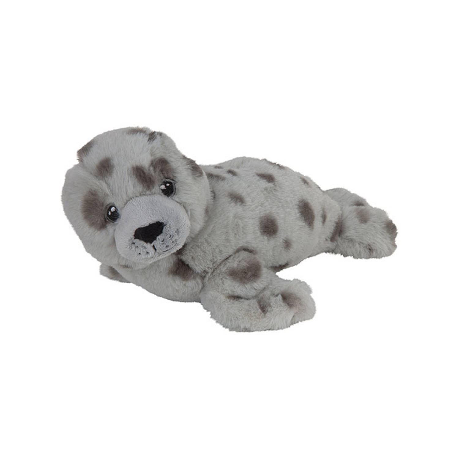 Pluche Knuffel Grijze Zeehond Van 24 Cm - Knuffeldier - Grijs