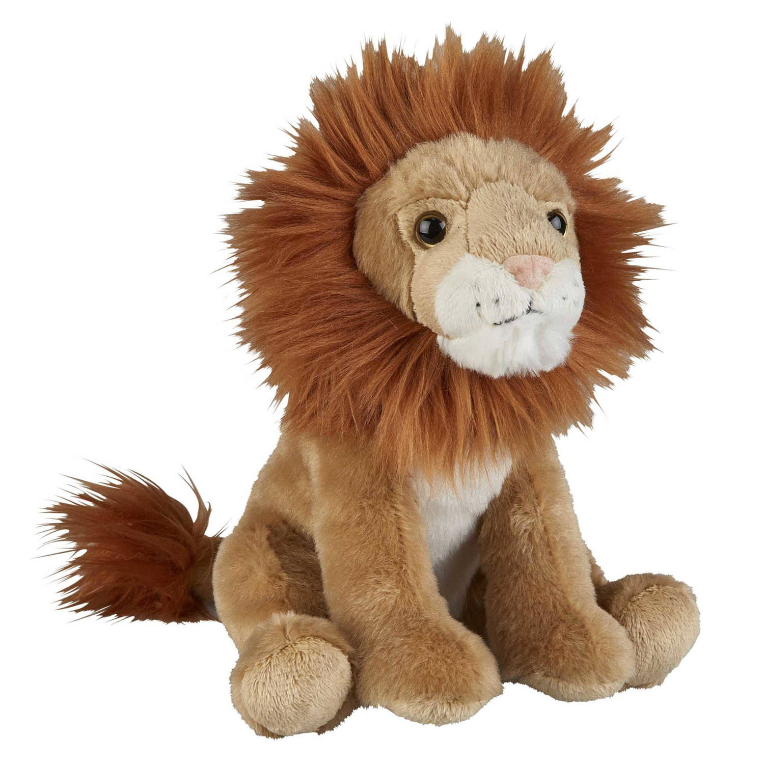 Pluche Knuffel Dieren Leeuw 18 Cm - Knuffeldier