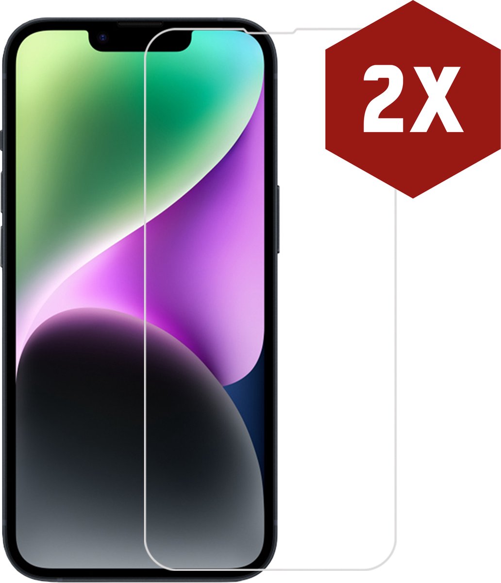 2-pack Kratoshield Iphone 14 Screenprotector - Glass - 2.5d