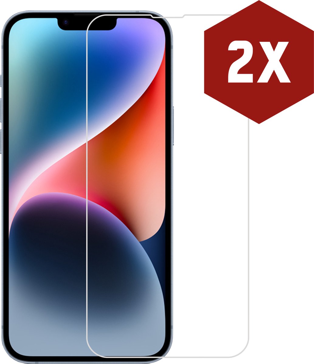 2-pack Kratoshield Iphone 14 Plus Screenprotector - Glass - 2.5d