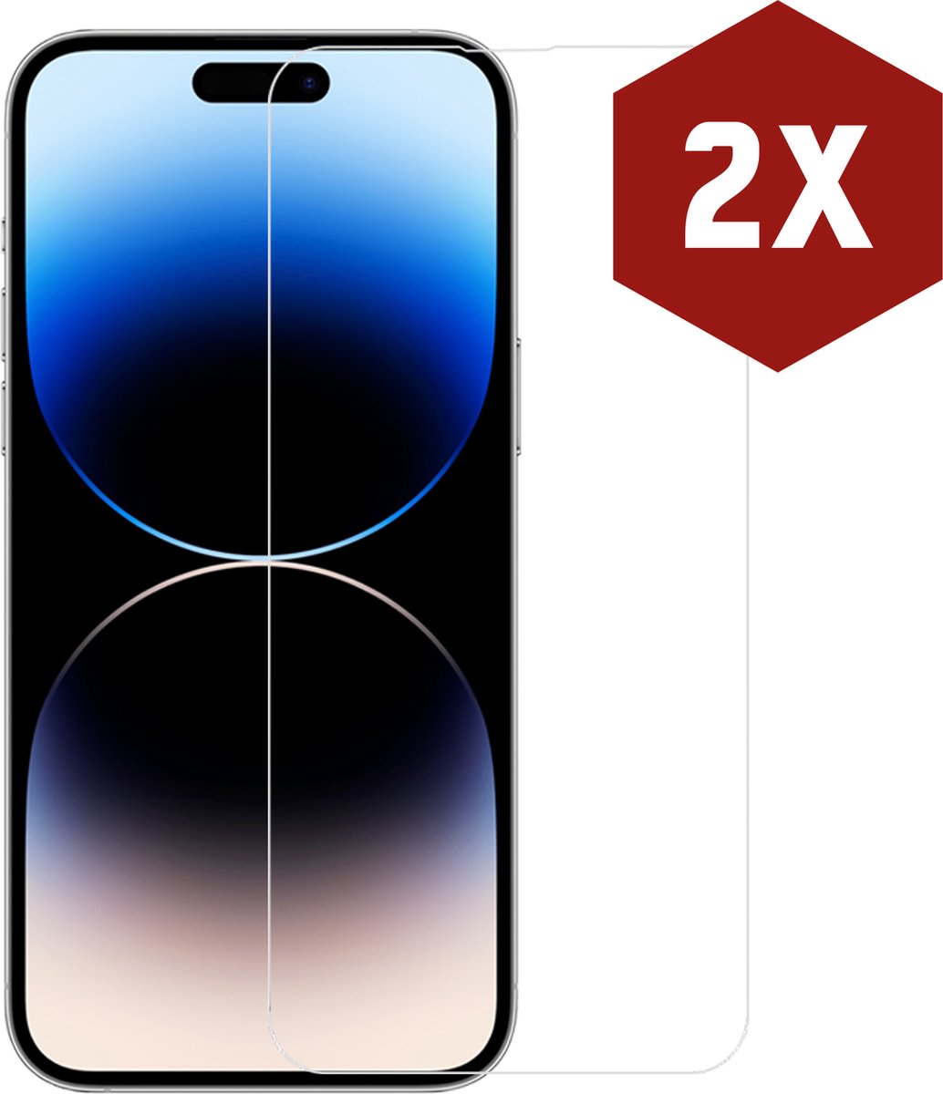 2-pack Kratoshield Iphone 14 Pro Screenprotector - Glass - 2.5d