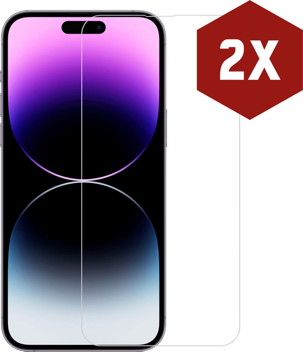 2-pack Kratoshield Iphone 14 Pro Max Screenprotector - Glass - 2.5d