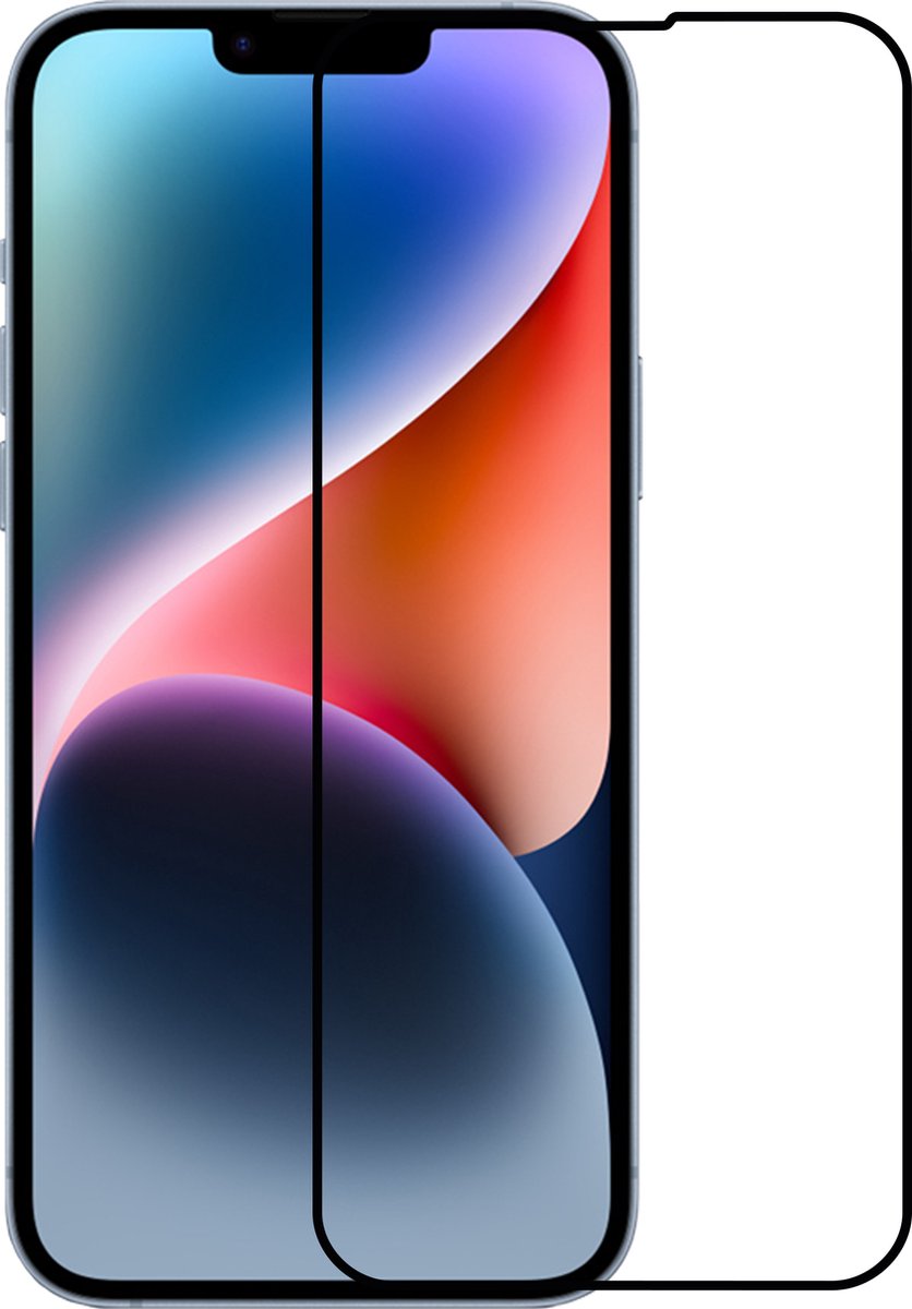 Kratoshield Iphone 14 Plus Screenprotector - Glass - Full Cover 2.5d - Black