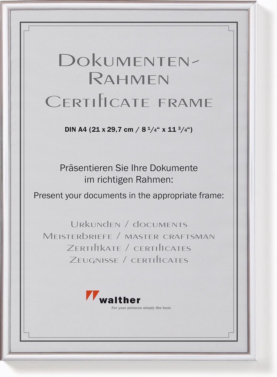 Walther Design New Lifestyle Kunststof Fotolijst 21x29,7cm A4 - Geel