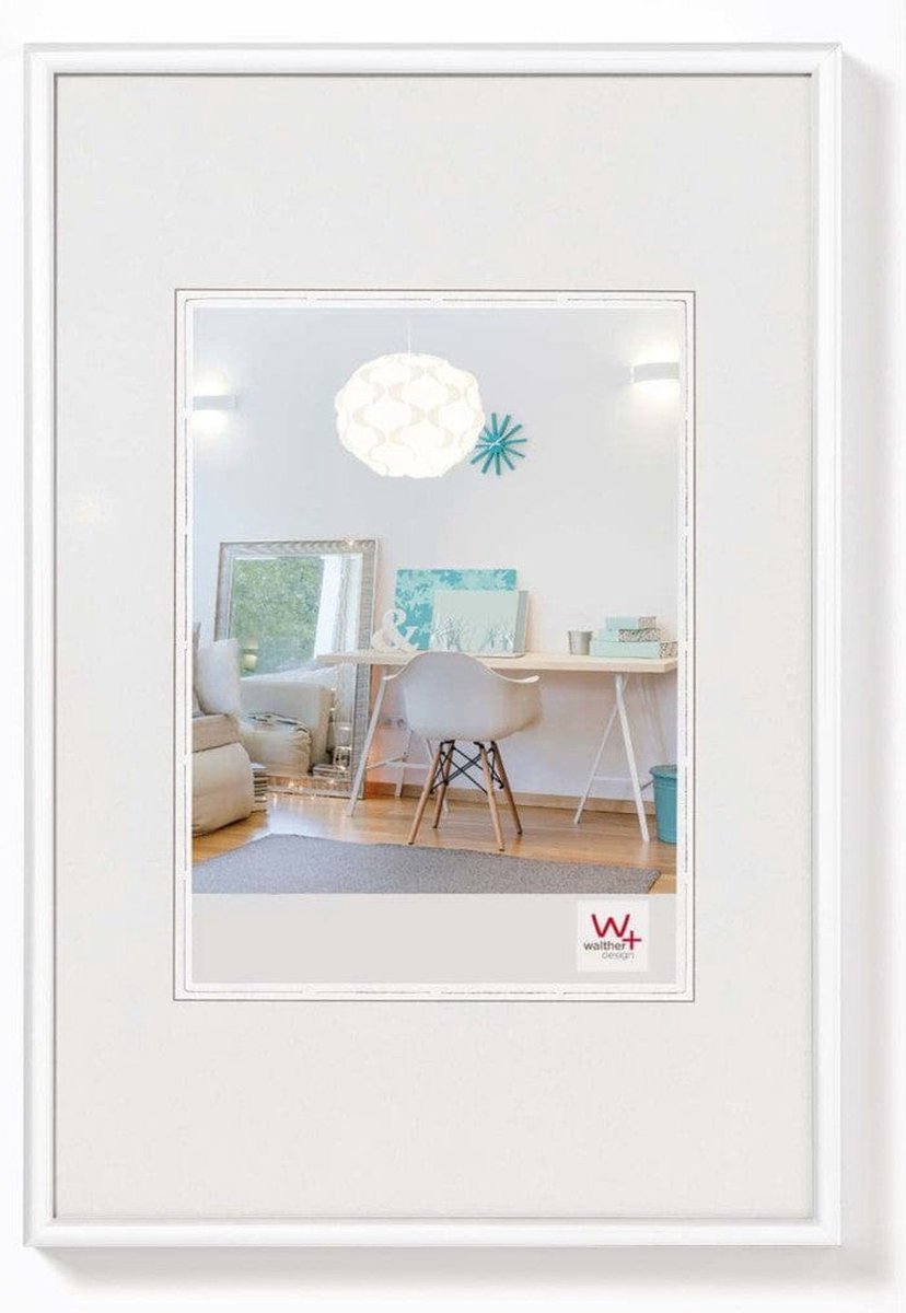 Walther Design New Lifestyle Kunststof Fotolijst 10x15cm Wit