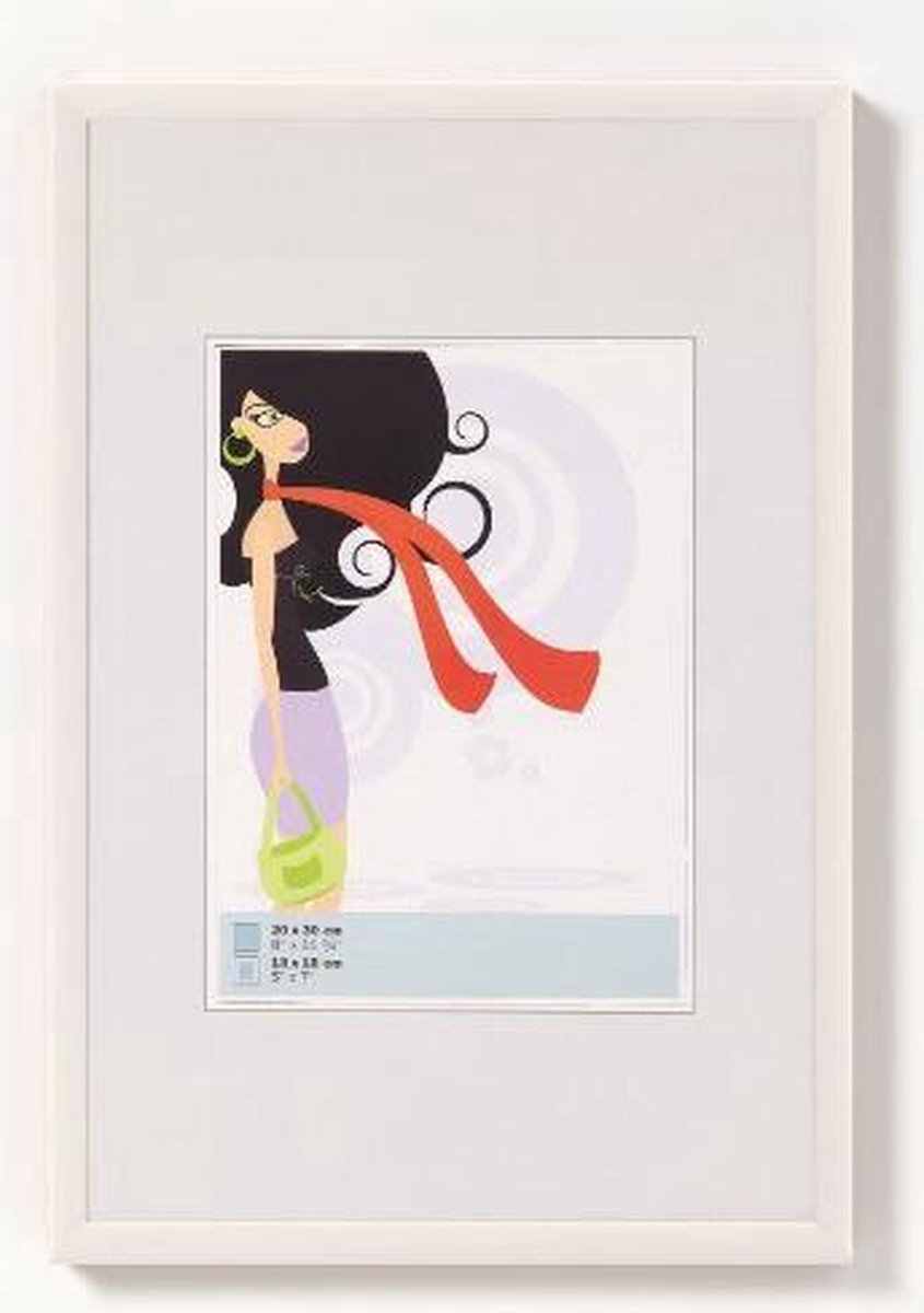 Walther Design New Lifestyle Kunststof Fotolijst 10x15cm Wit