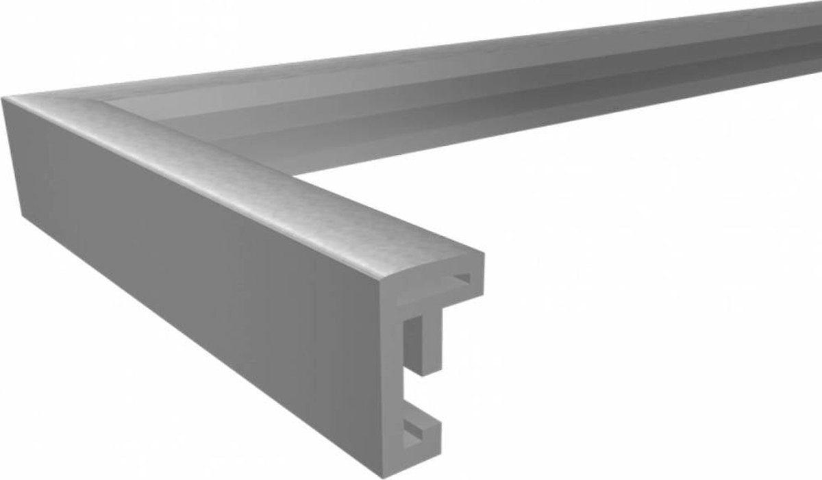 Walther Design New Lifestyle Kunststof Fotolijst 10x15cm Zilver