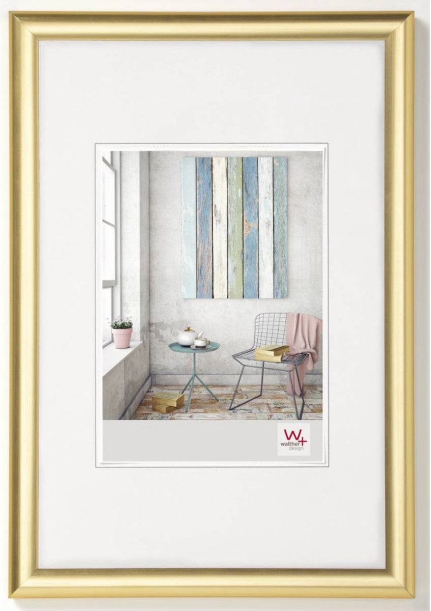 Walther Design Trendstyle Kunststof Fotolijst 30x45cm Goud