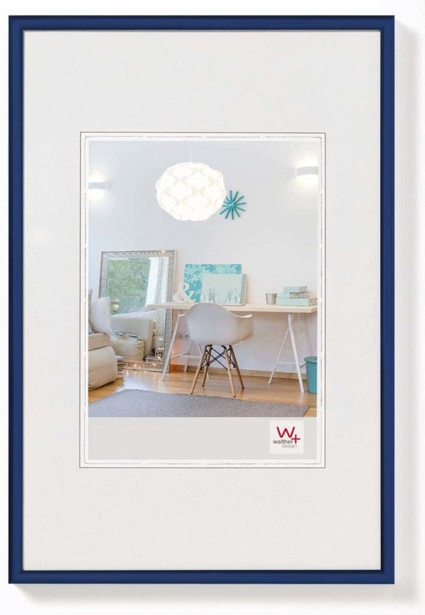 Walther Design New Lifestyle Kunststof Fotolijst 15x20cm - Blauw