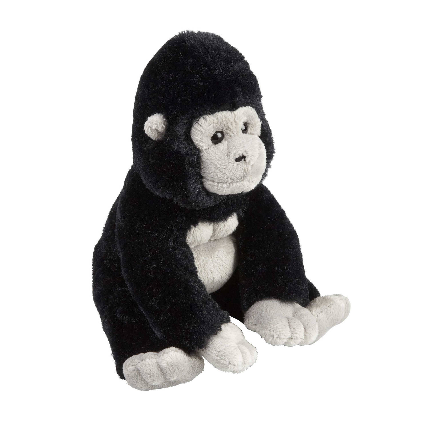 Pluche Knuffel Dieren Gorilla Aap 18 Cm - Knuffeldier