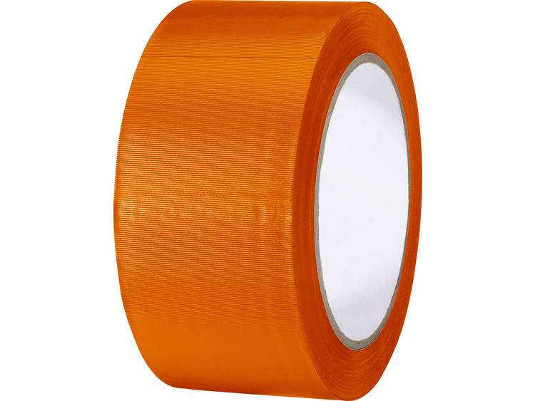 TOOLCRAFT 83240O-C 83240O-C PVC-plakband (l x b) 33 m x 50 mm 33 m - Oranje
