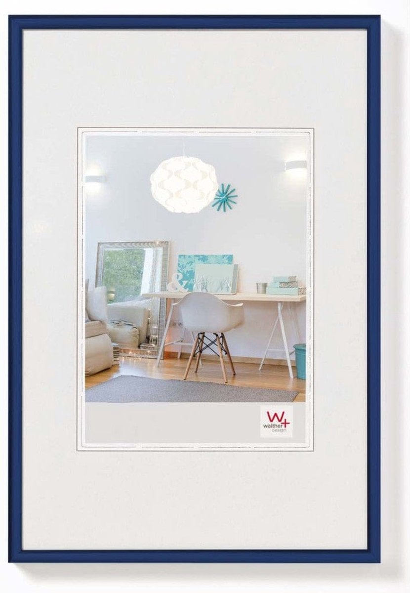 Walther Design New Lifestyle Kunststof Fotolijst 30x45cm - Blauw