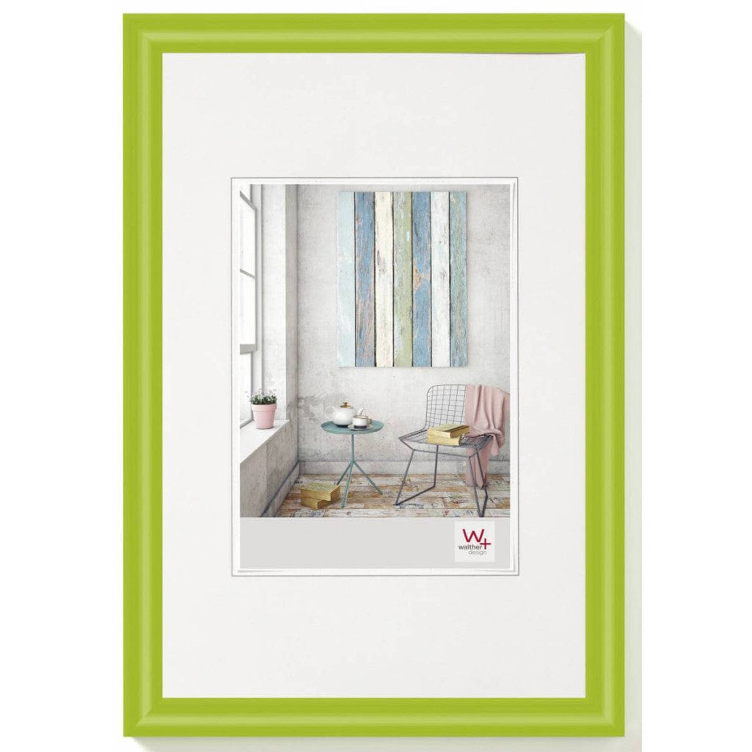 Walther Design Trendstyle Kunststof Fotolijst 10x15cm - Groen