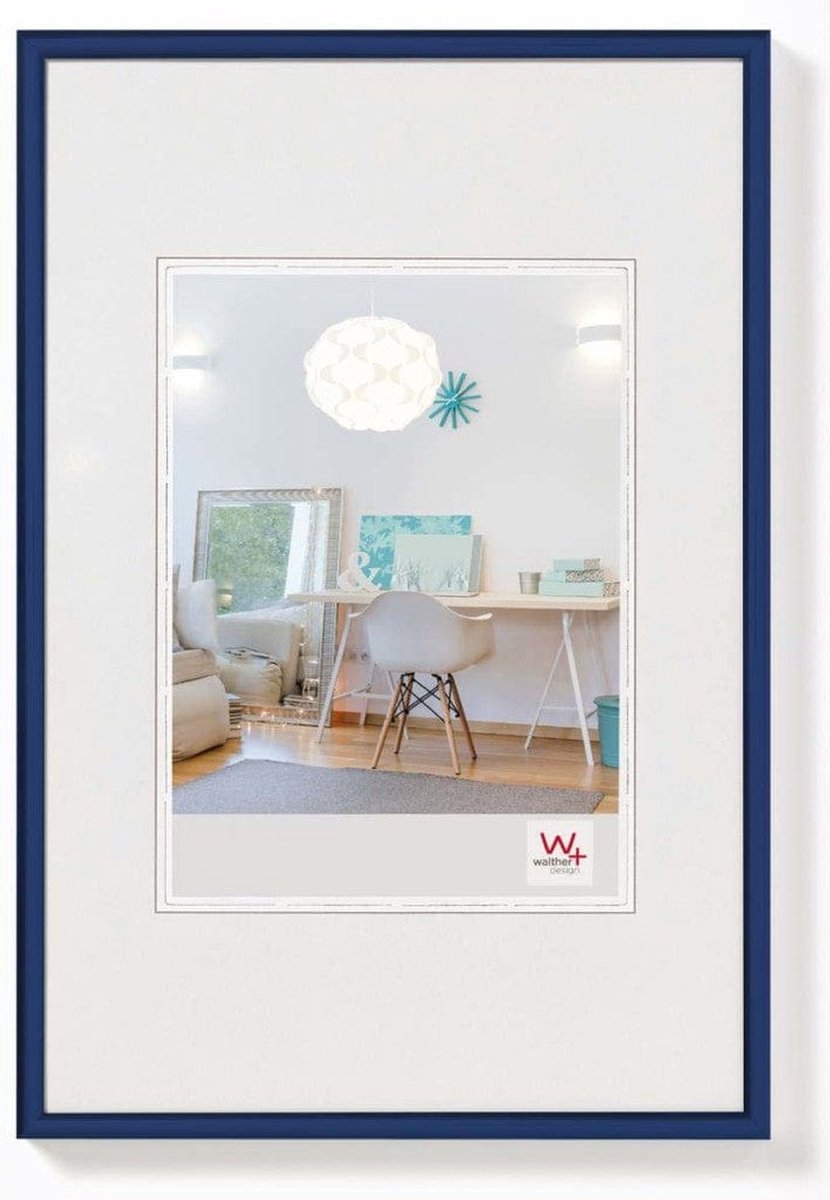 Walther Design New Lifestyle Kunststof Fotolijst 40x50cm - Blauw