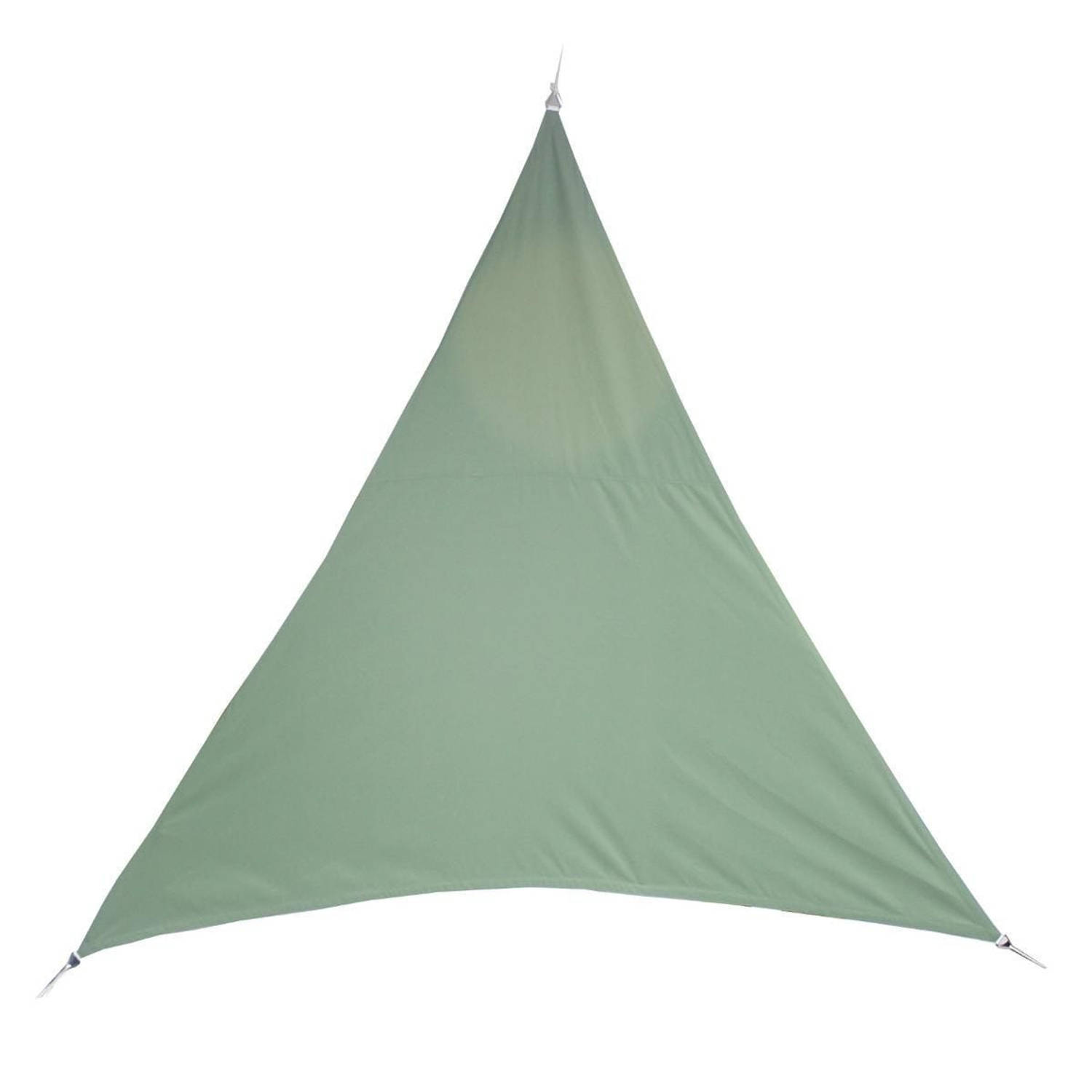 Premium Kwaliteit Schaduwdoek/zonnescherm Shae Driehoek 3 X 3 X 3 Meter - Schaduwdoeken - Groen