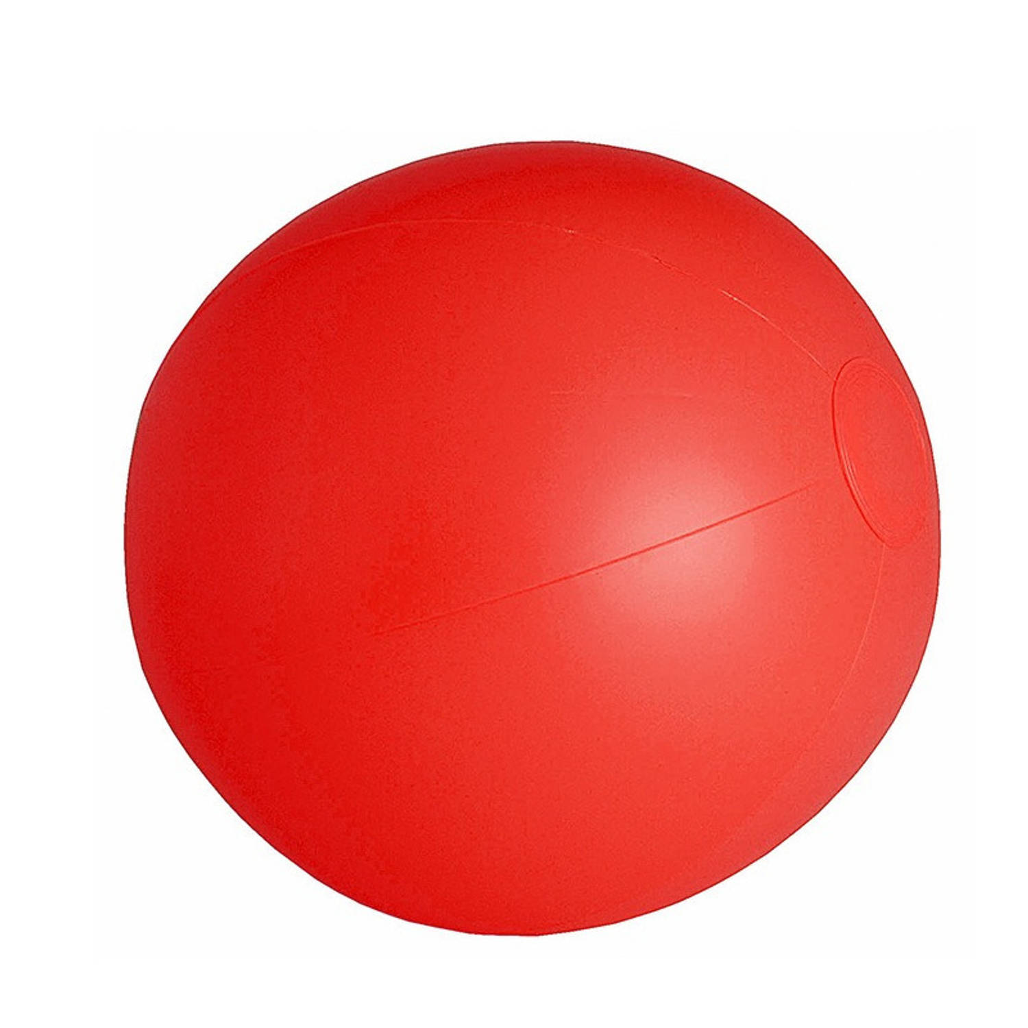 Opblaasbare Zwembad Strandbal Plastic 28 Cm - Strandballen - Rood