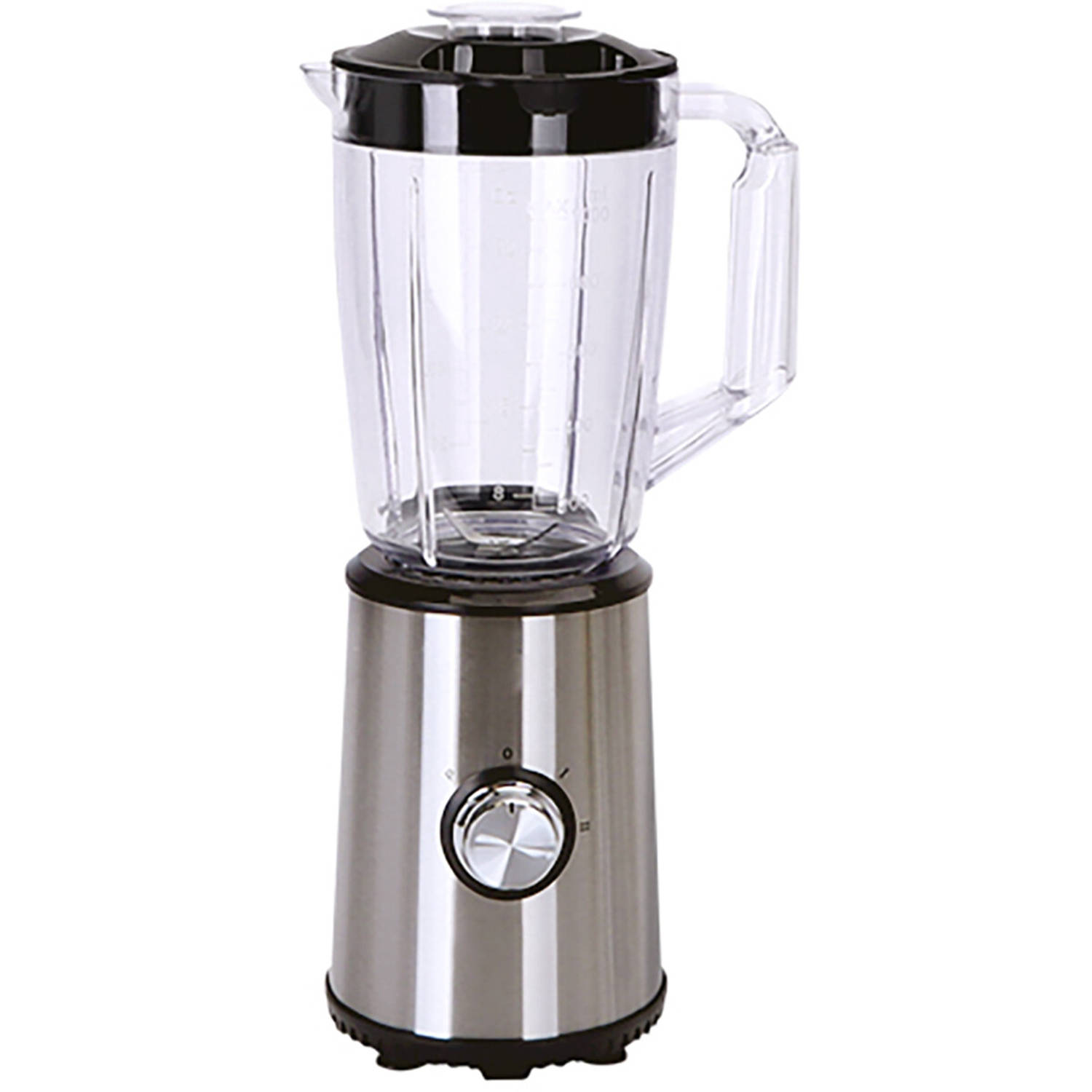 BES LED Blender - Aigi Barnilo - 1 Liter - 350 Watt/zilver - Zwart