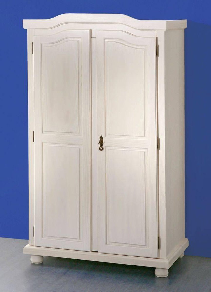 Kledingkast Hedda 2deurs Wit Grenen.