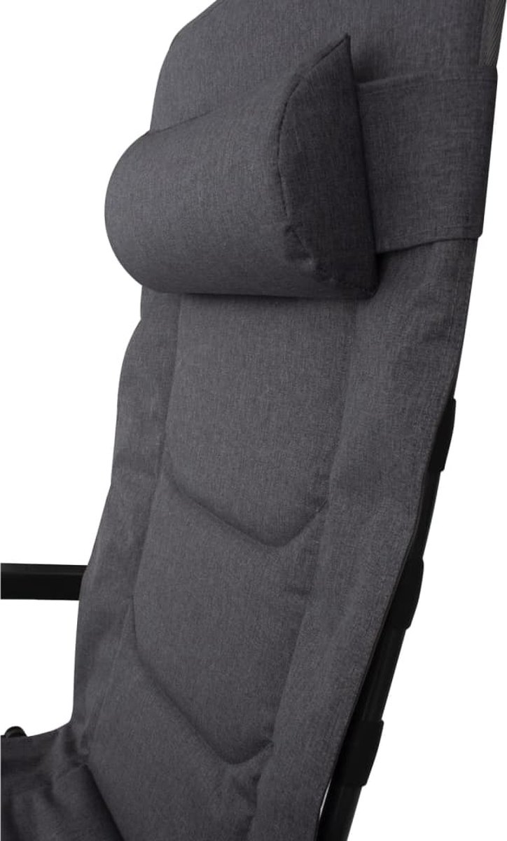 Eurotrail Campingrelaxstoel Nova Atina - Zwart