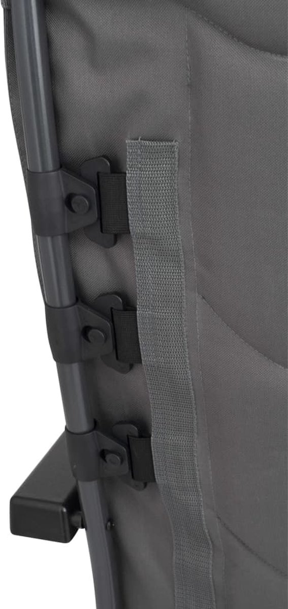 Eurotrail Campingrelaxstoel Nova Atina - Zwart