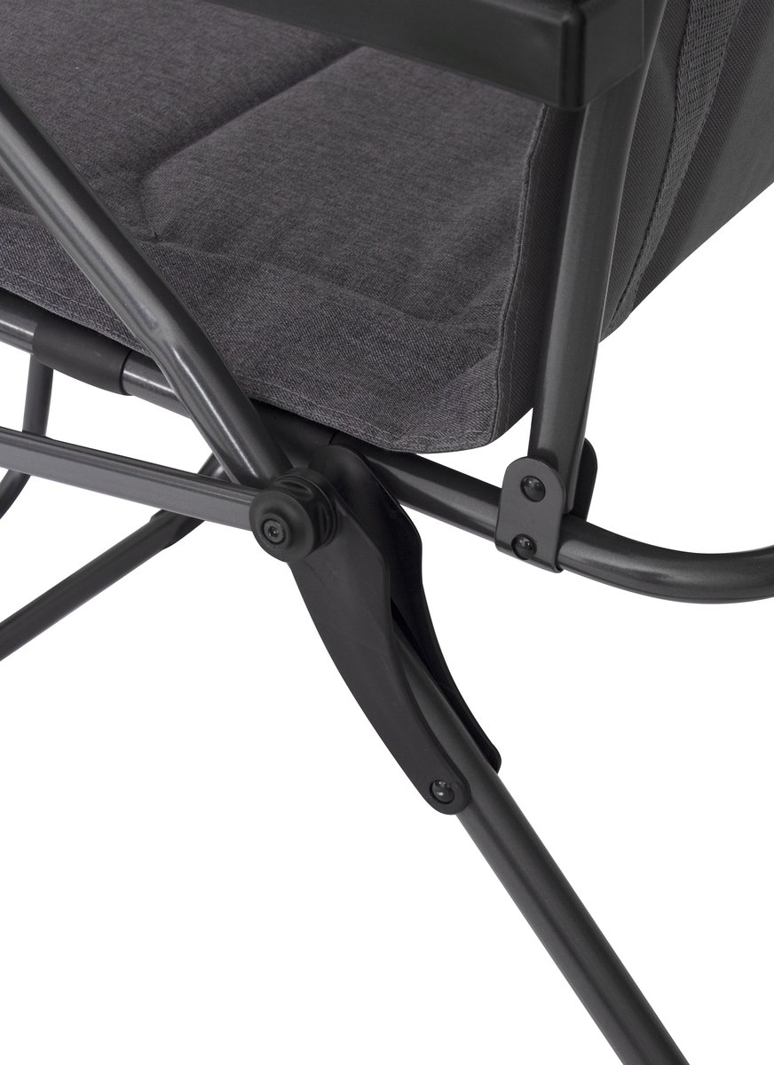 Eurotrail Campingrelaxstoel Nova Atina - Zwart