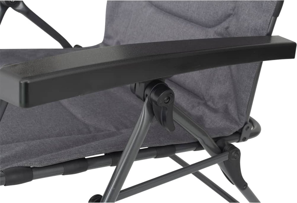 Eurotrail Campingrelaxstoel Nova Atina - Zwart