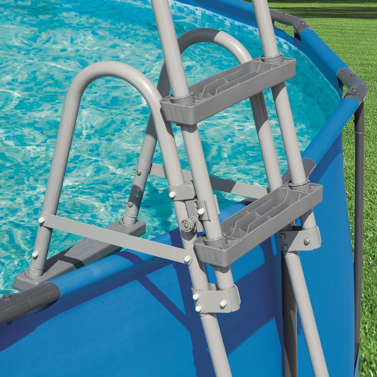 Bestway Flowclear Zwembadtrap - Voor Zwembaden Tot 122cm Hoog - Grijs