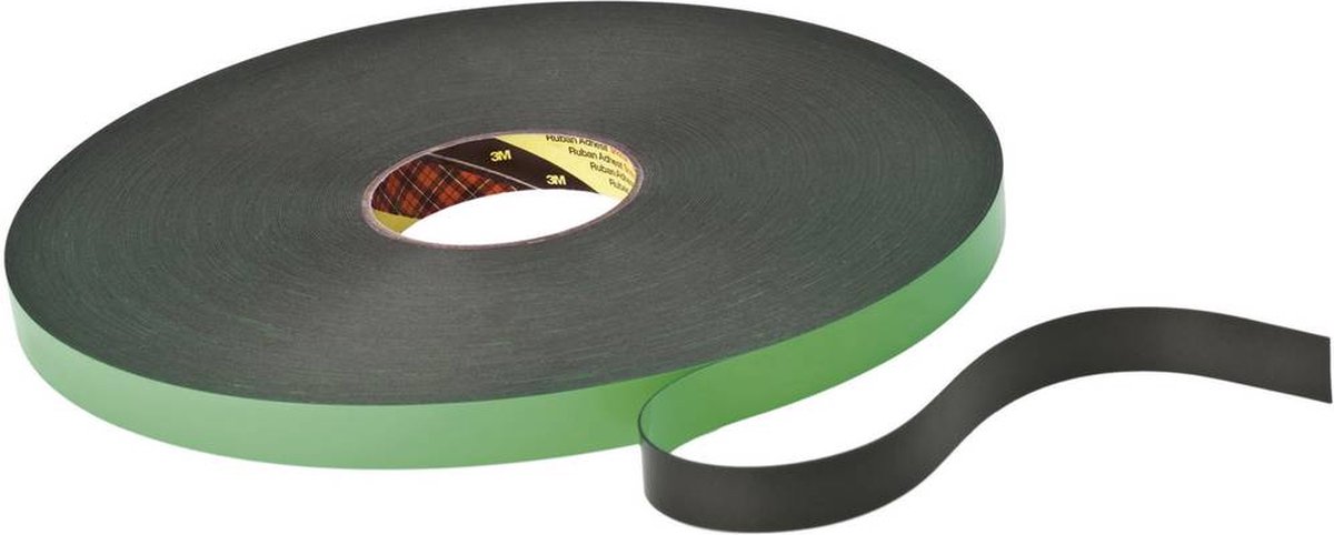 3M™ 9508B KT777306327 Dubbelzijdige tape 9508B (l x b) 66 m x 19 mm 66 m - Zwart