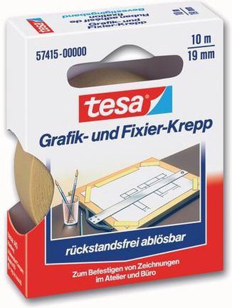 Tesa 57415-00000-01 57415-00000-01 Schilderstape (l x b) 10 m x 19 mm 10 m