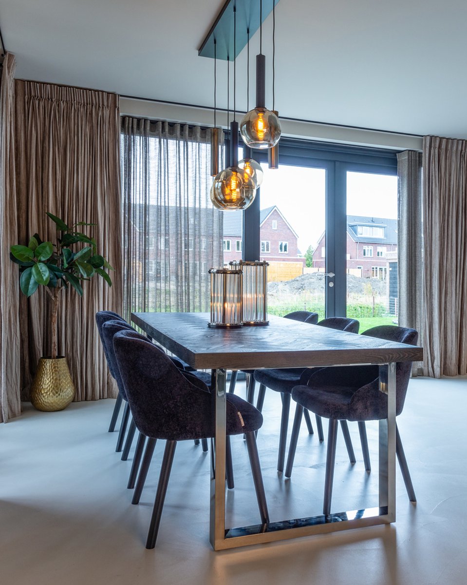 Richmond - Windlicht Emeray Zilver Medium