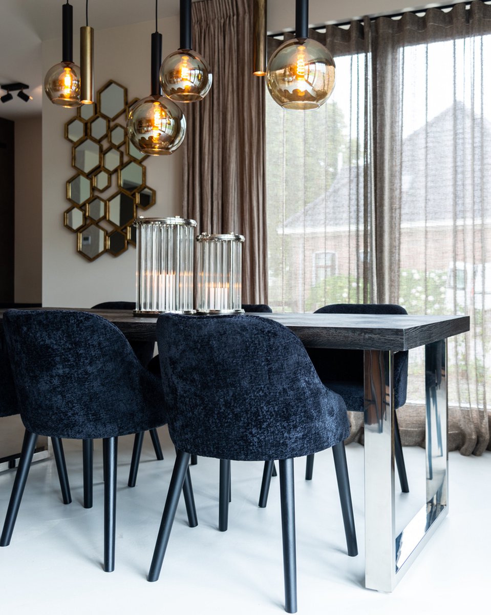 Richmond - Windlicht Emeray Zilver Medium